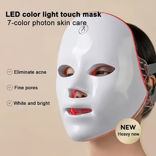Silicone Photon LED Facial Mask Device
